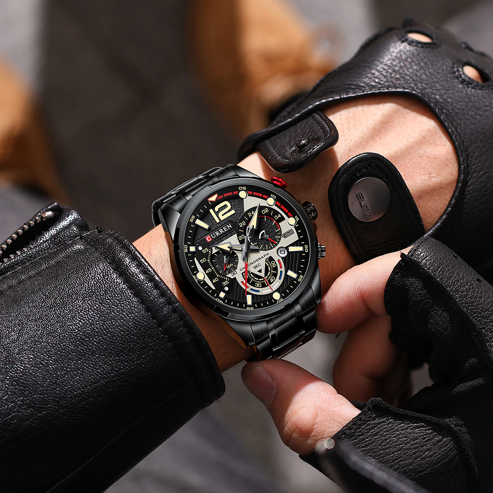 Reloj CURREN 8395 Edici n especial Negro